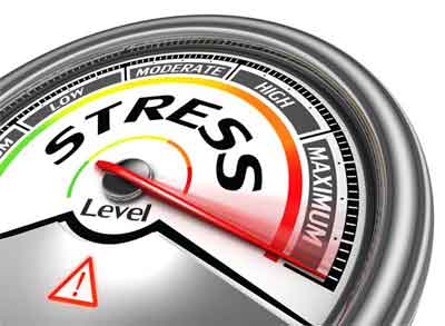 Try to eliminate stress levels