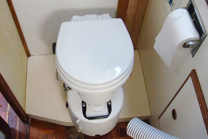 How to clean RV toilet